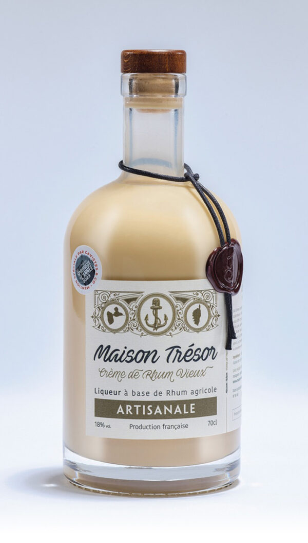 Crème de Rhum Vieux “Artisanale” MAISON TRÉSOR