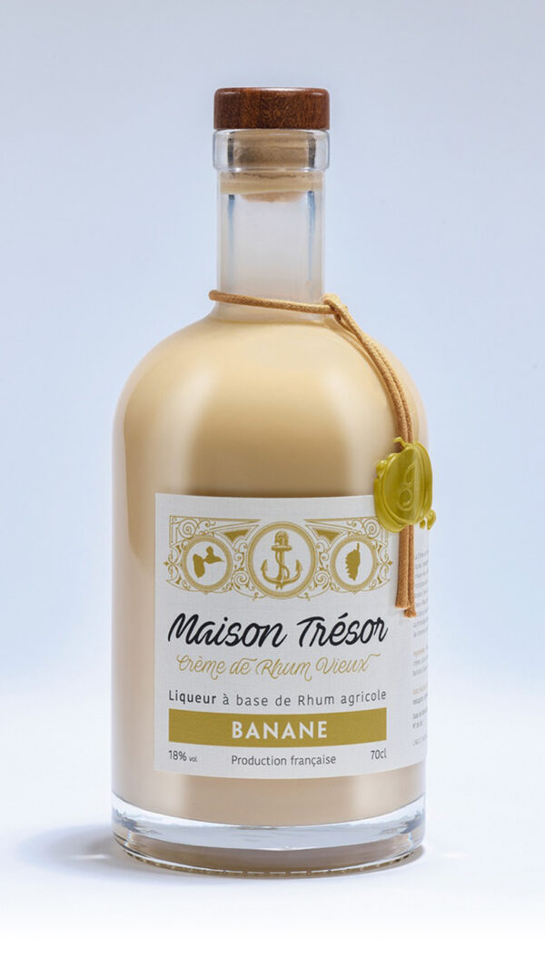 Crème de Rhum Vieux “BANANE” MAISON TRÉSOR