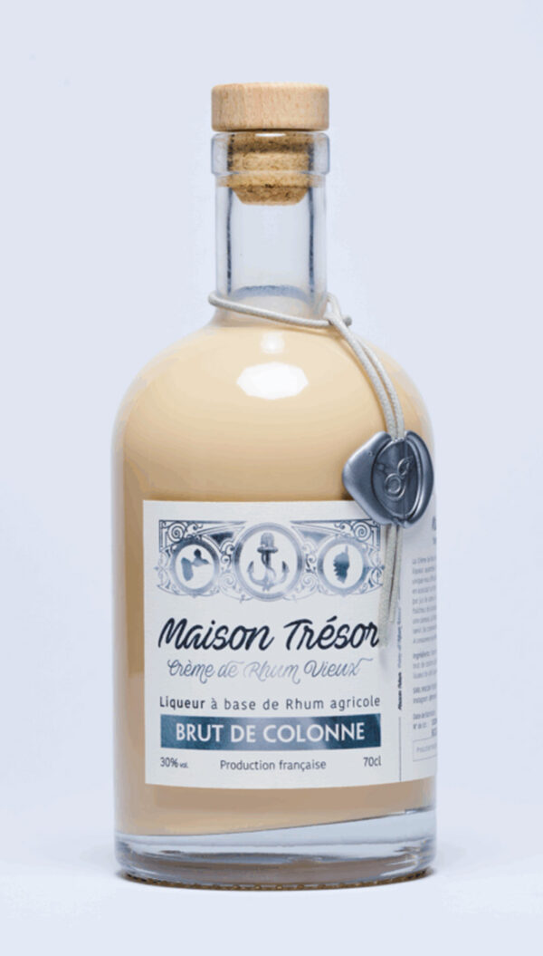 Crème de Rhum Vieux “Brut de Colonne” MAISON TRÉSOR